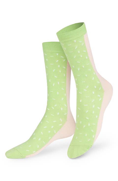 Dolce Gelato 3D Crew Socks