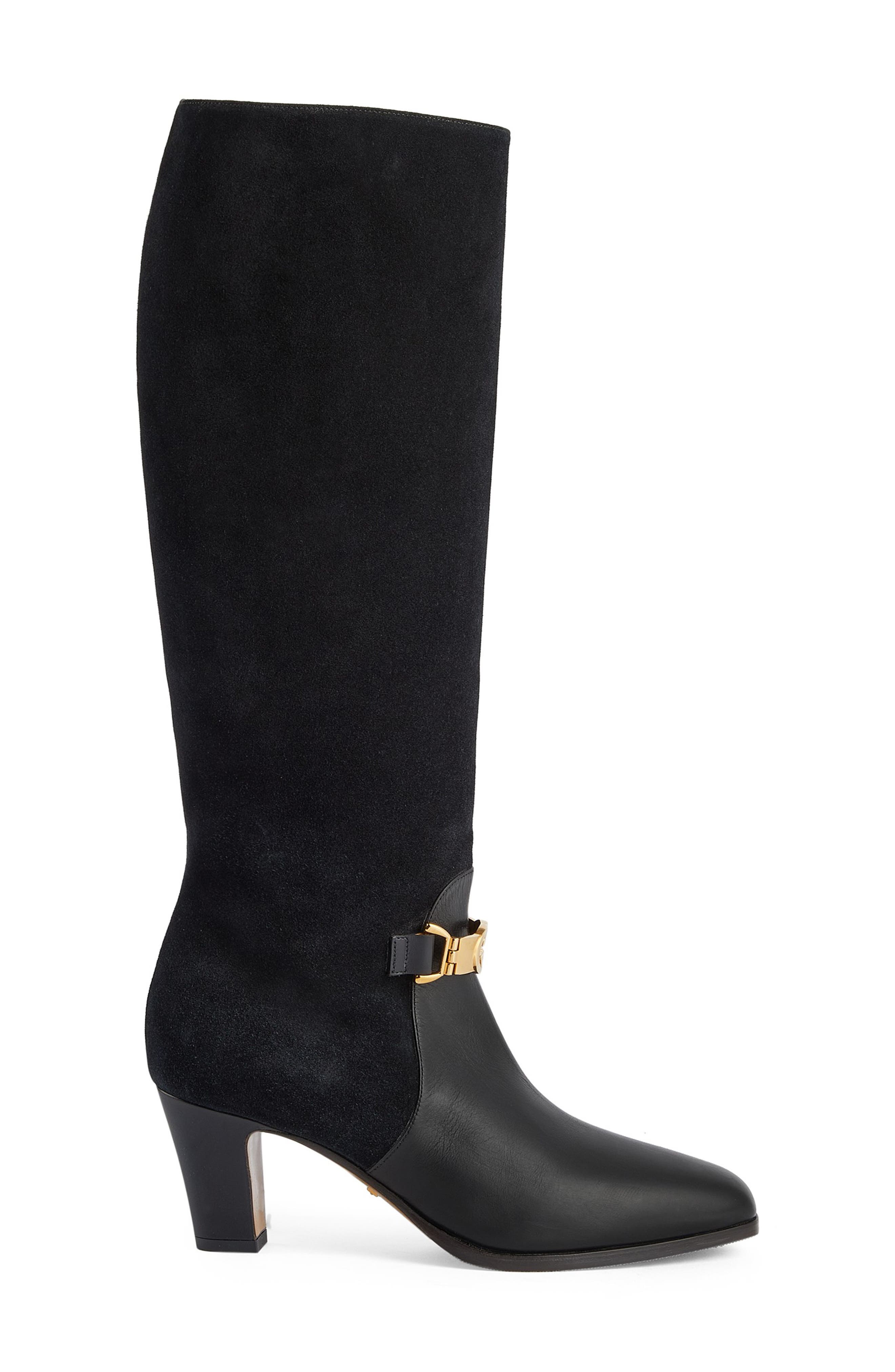 Gucci Anna Knee High Boot, Alternate, color, 