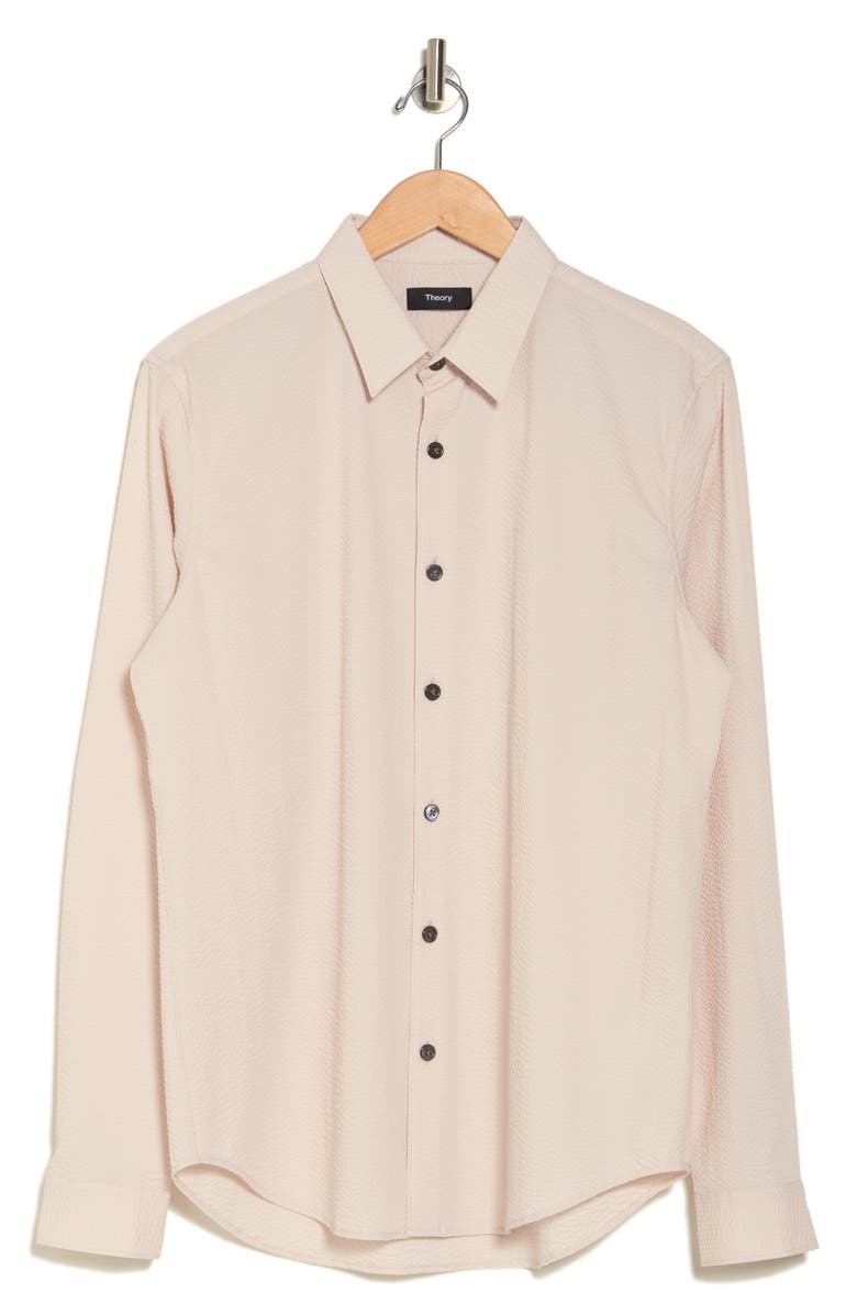 Theory Rammy Poplin Button-Up Shirt, Alternate, color, 