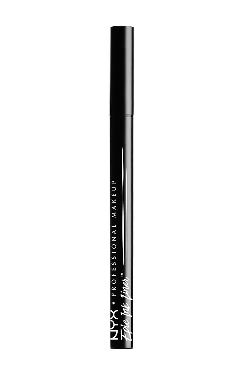 NYX PROFESSIONAL MAKEUP Epic Ink Waterproof Liquid Eyeliner, Alternate, color, Black