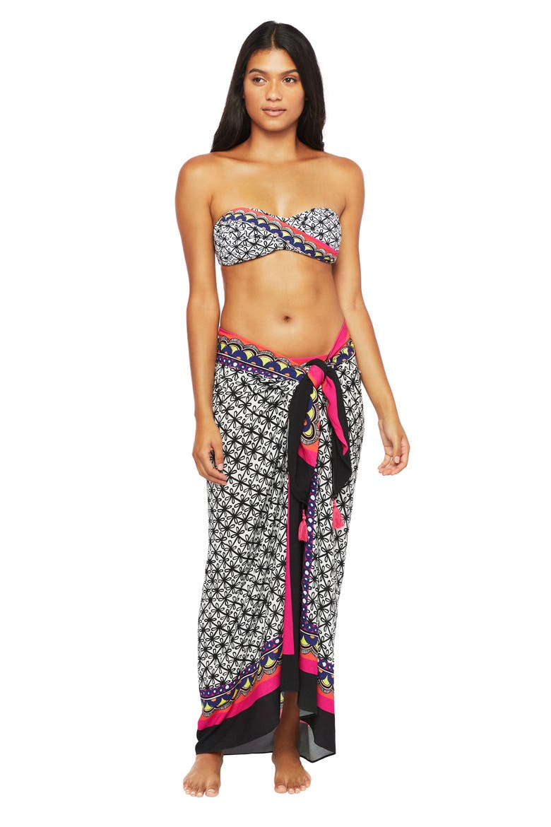 Tanzania Pareo, Alternate, color, BLACK MULTI