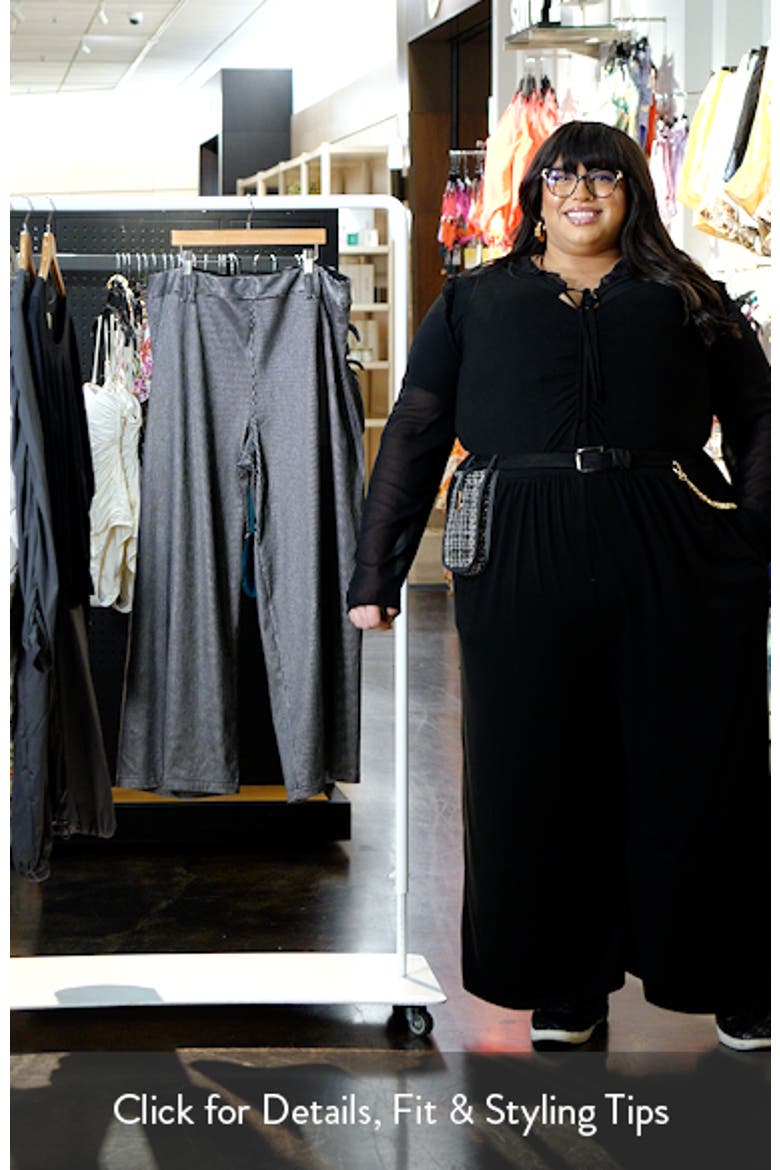 Darlene Stripe High Waist Wide Leg Pants video