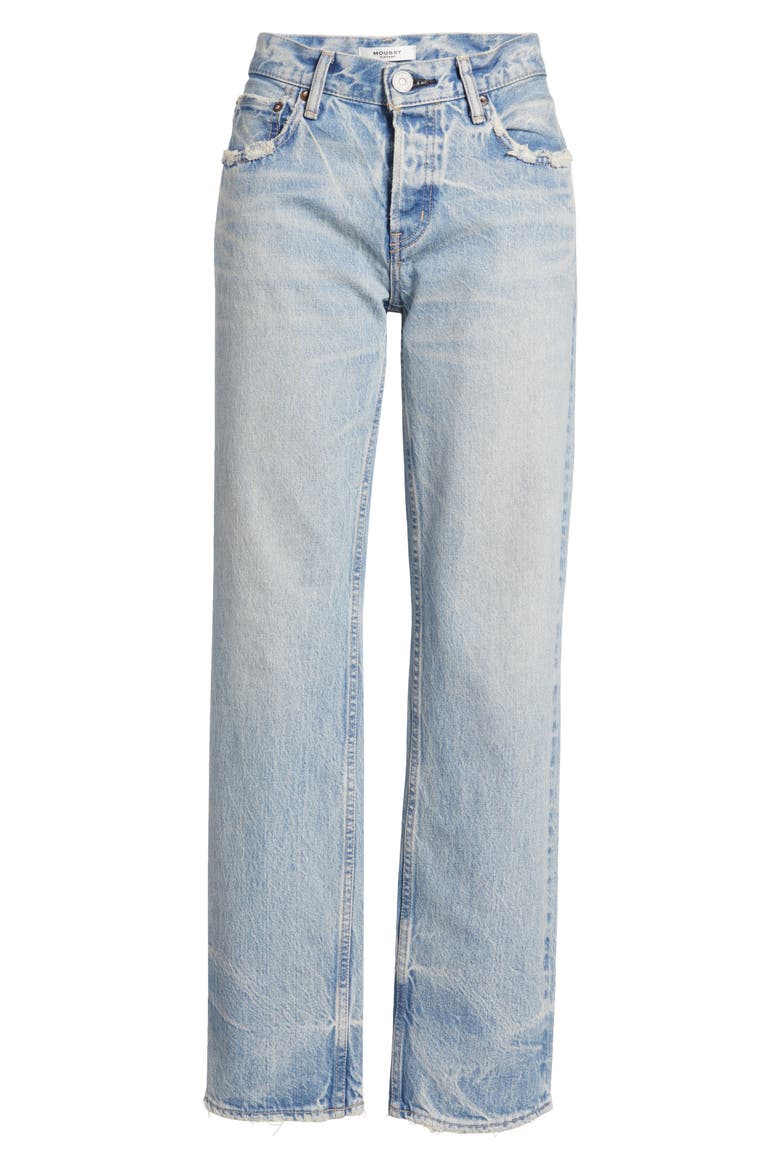Wildwood Ankle Straight Leg Jeans, Alternate, color, LIGHT BLUE