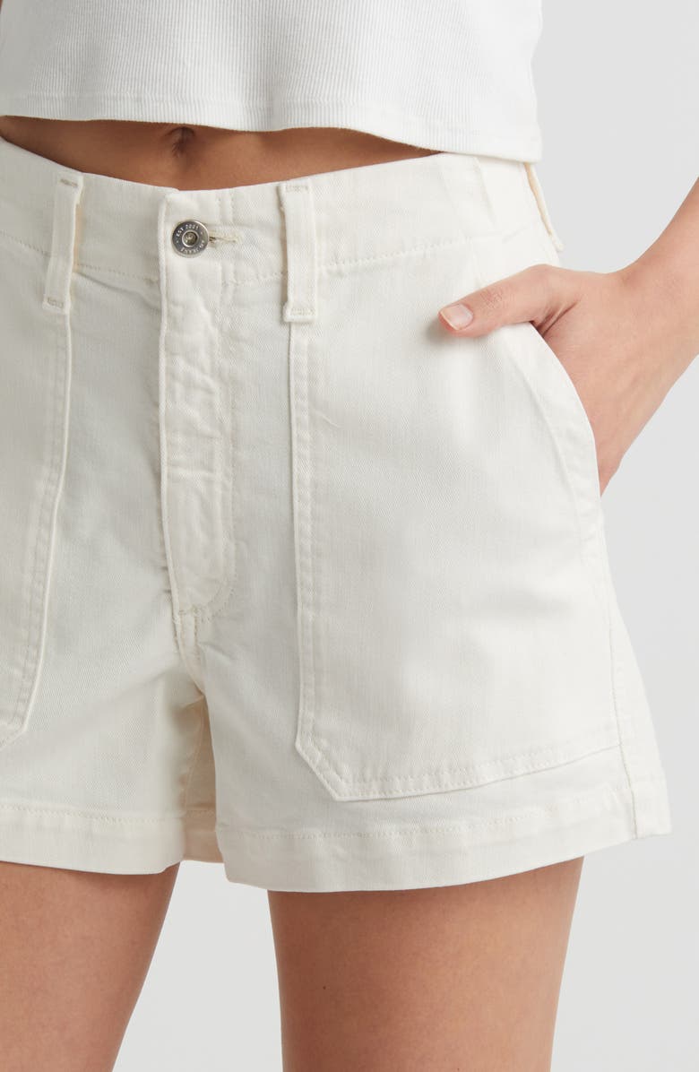AG Analeigh Patch Pocket Denim Shorts, Alternate, color, 