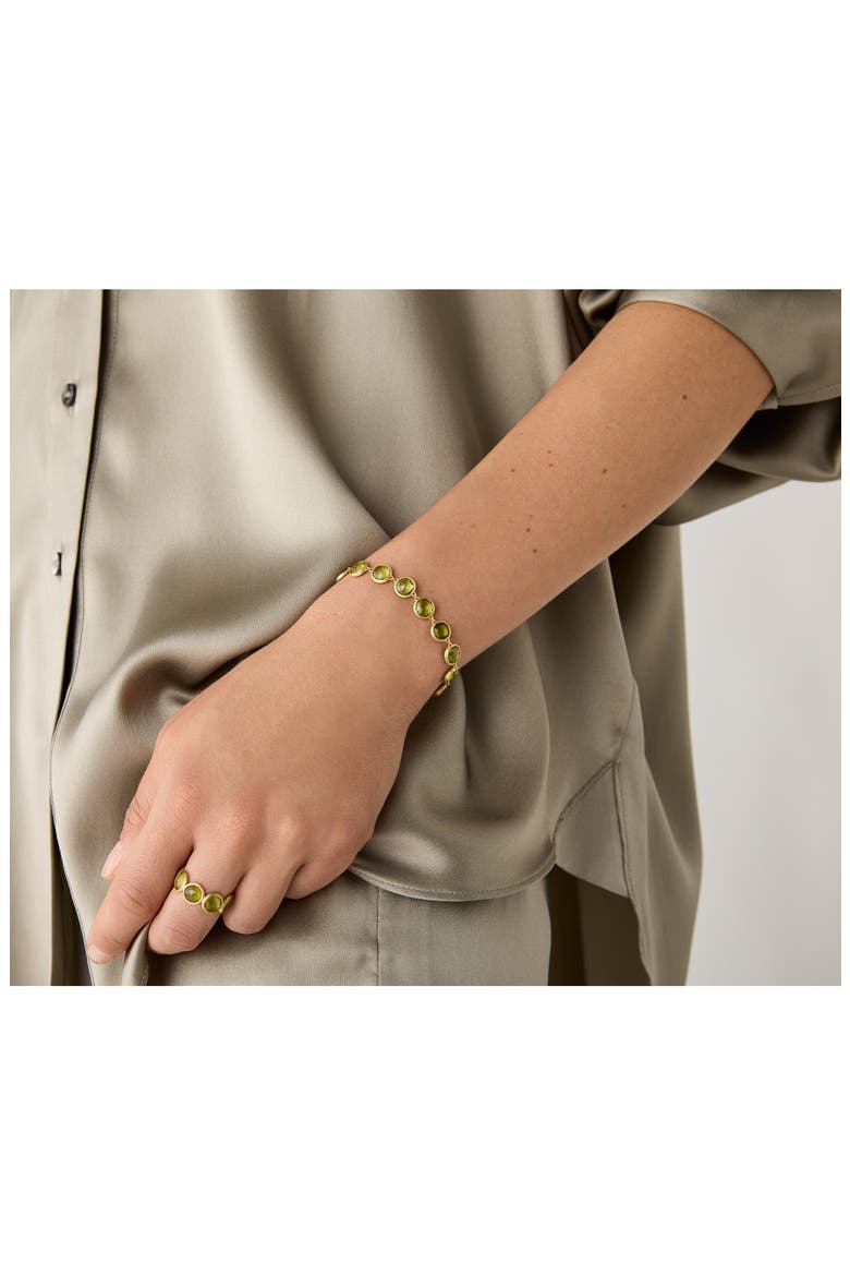 Jaipur Color Peridot Bracelet, Alternate, color, GOLD