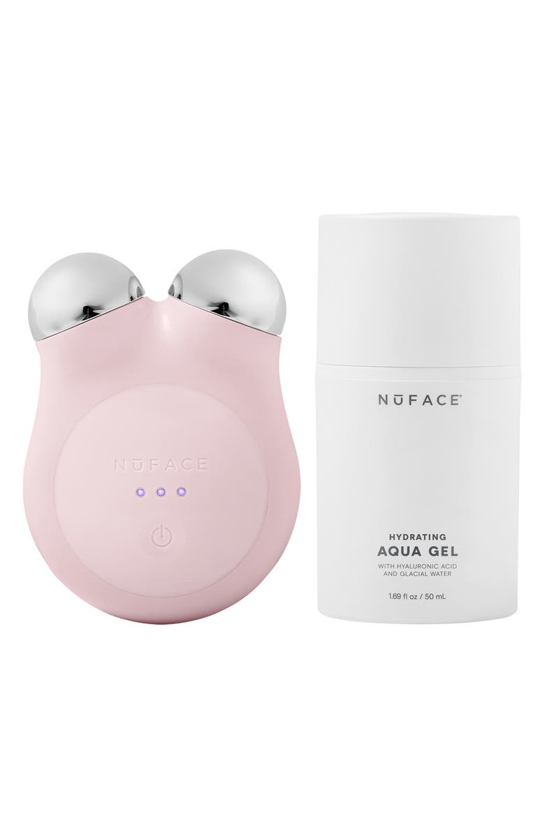NuFACE<sup>®</sup> MINI+ Starter Kit - Sandy Rose - Refurbished, Main, color, 