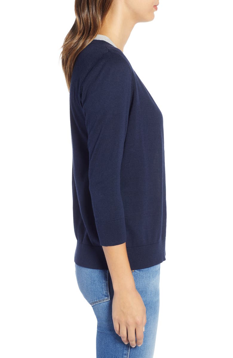 1901 Cotton Blend Cardigan, Alternate, color, 