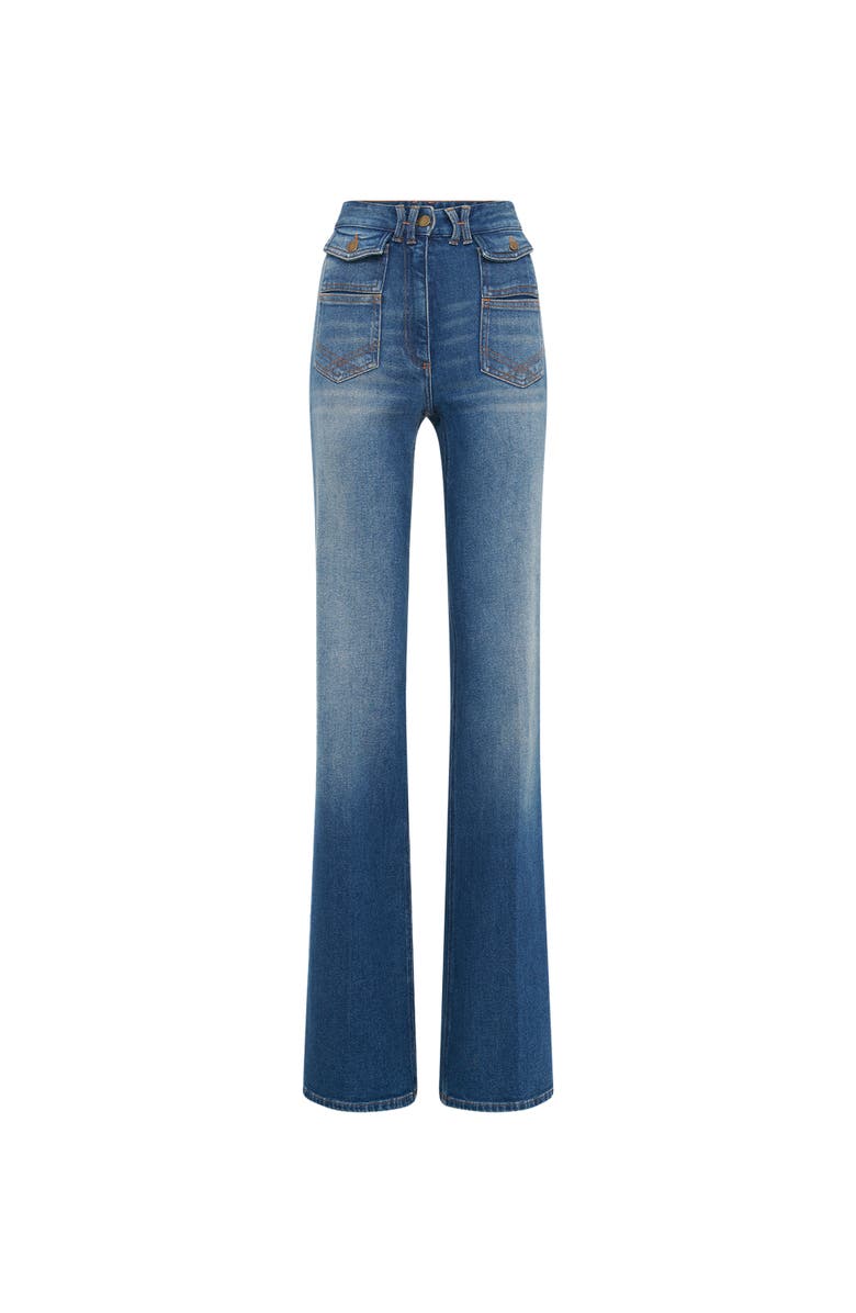 GERARD DAREL Anna Flared High Rise Jeans, Alternate, color, Universe