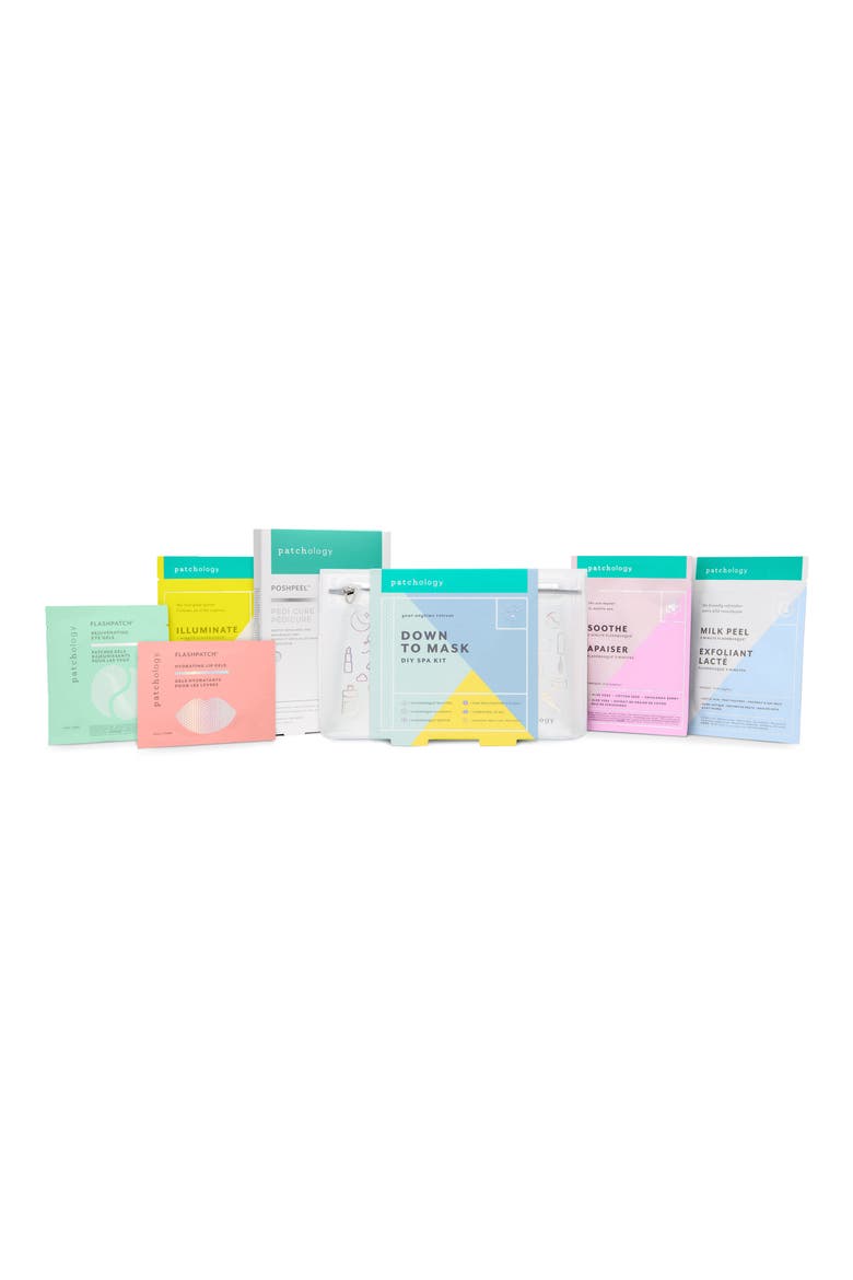 Down to Mask DIY Spa Kit, Main, color, NO COLOR