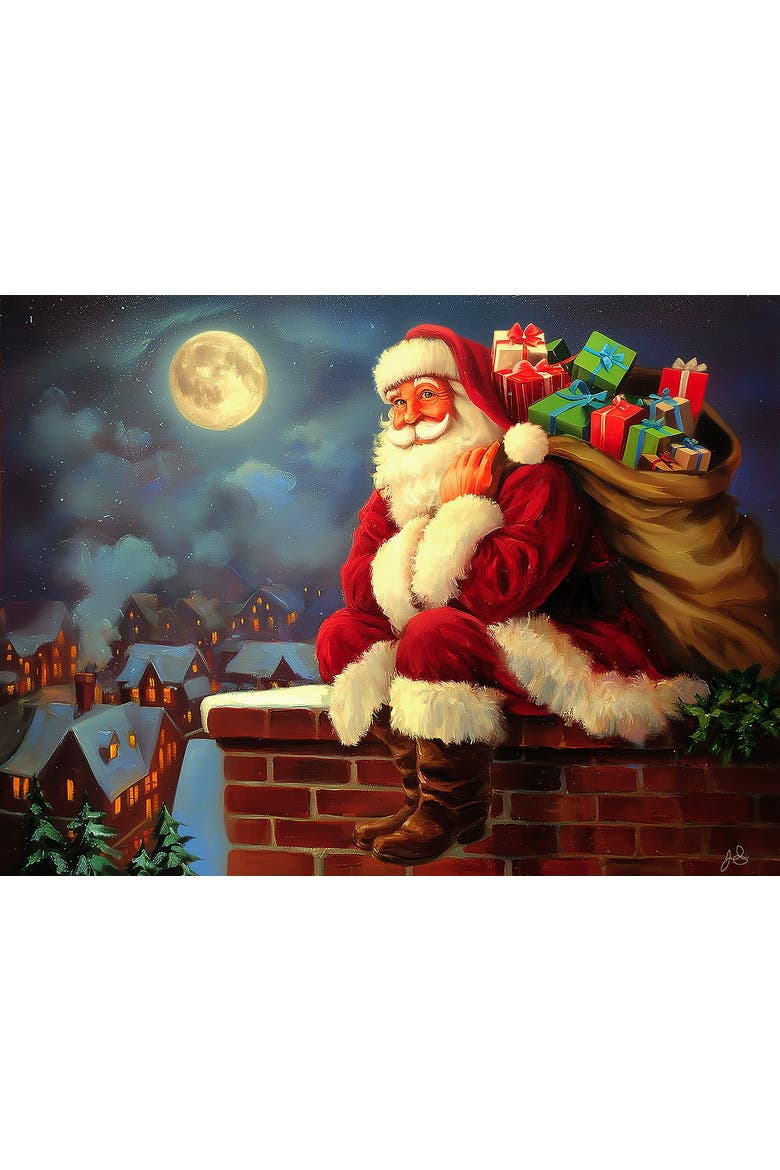 Rest Stop Santa 1000 piece Jigsaw Puzzle for Adults, Alternate, color, Multicolor