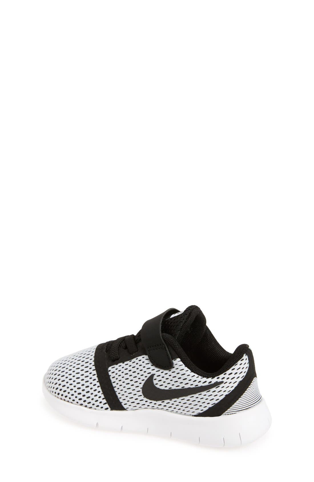 'Free RN' Sneaker, Alternate, color, WHITE/ BLACK