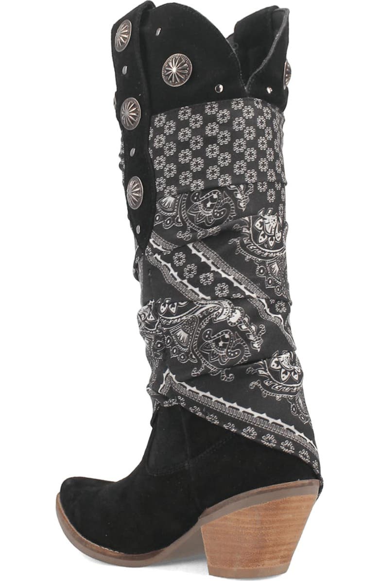 Dingo Rhapsody Knee High Paisley Western Boot, Alternate, color,