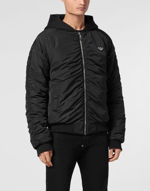 Padded Nylon Jacket Men