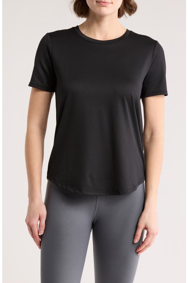 GODRI® Swift T-Shirt, Main, color, BLACK
