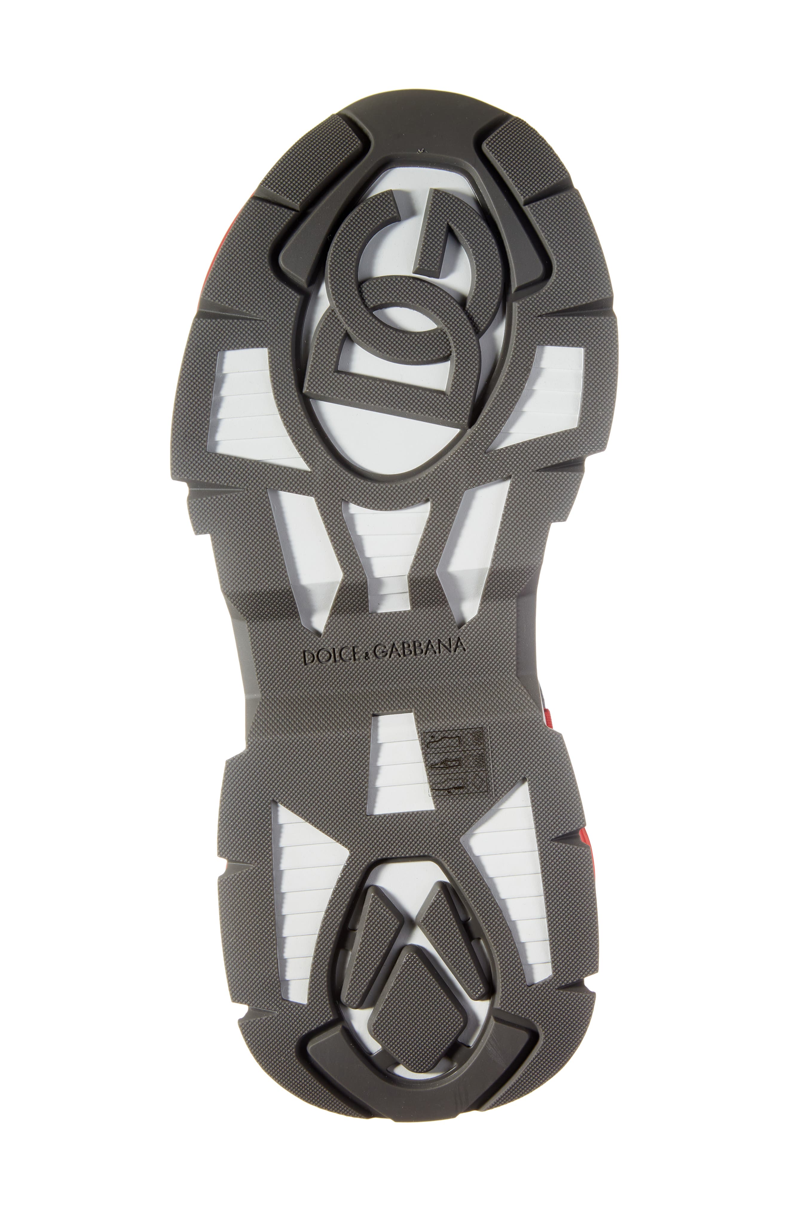 Dolce&Gabbana Airmaster Low Top Sneaker, Alternate, color, White Multicolor