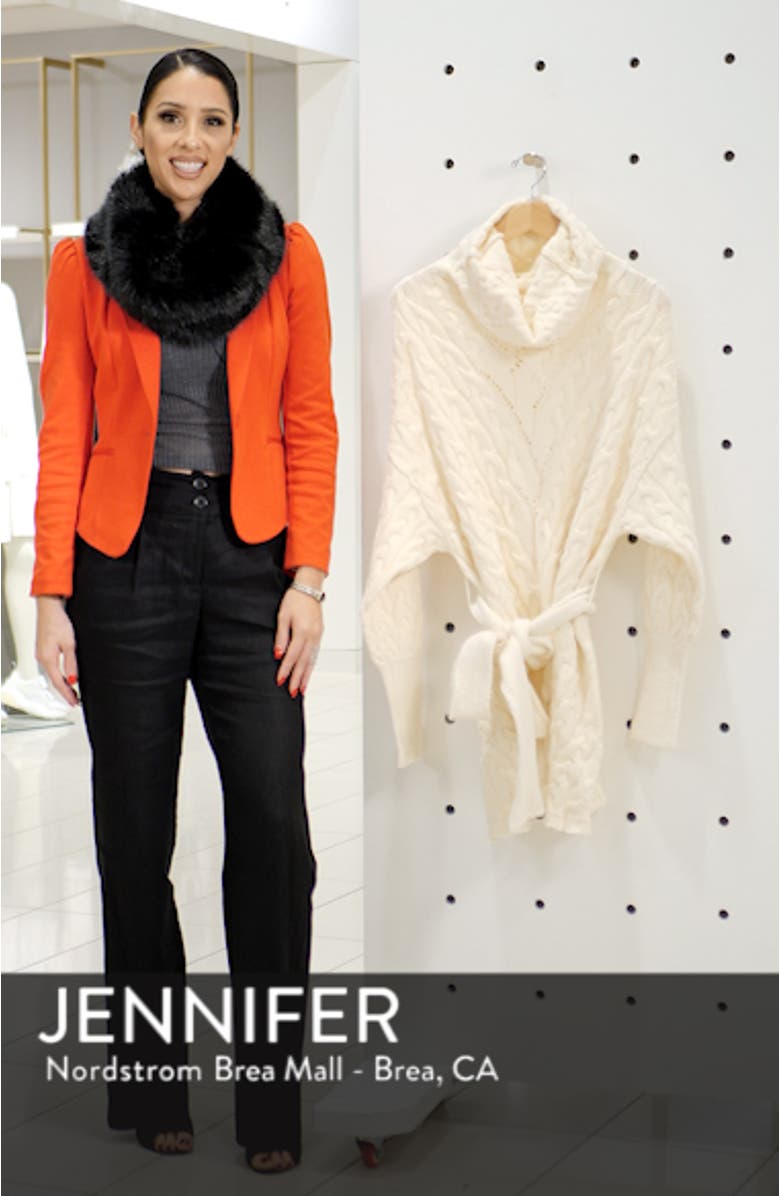 Cable Knit Sweater Dress, sales video thumbnail