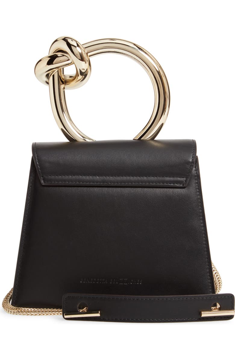 Benedetta Bruzziches Small Brigitta Leather Top Handle Satchel, Alternate, color,