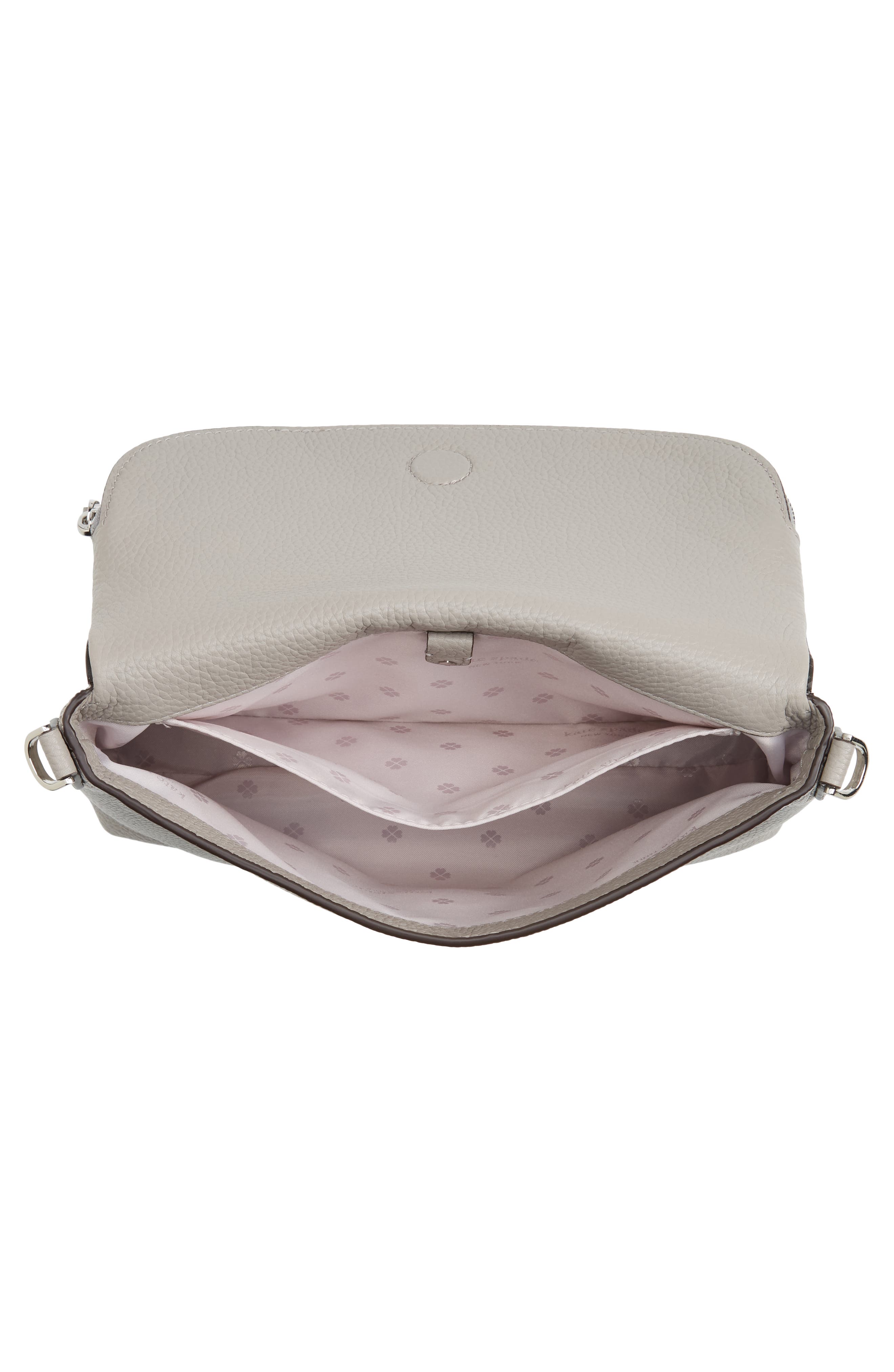 large polly leather crossbody bag, Alternate, color, TRUE TAUPE