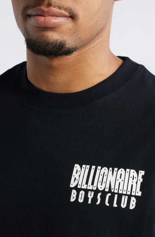 Billionaire Boys Club Bb Insignia Crop Graphic T-shirt In Black
