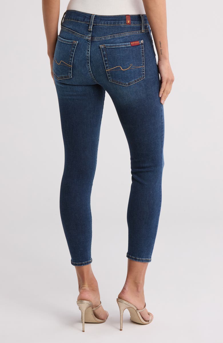 7 For All Mankind Gwenevere Ankle Jeans, Alternate, color,