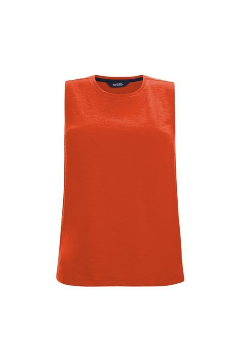 Fariene Sleeveless Top, Main, color, Tangerine Tango