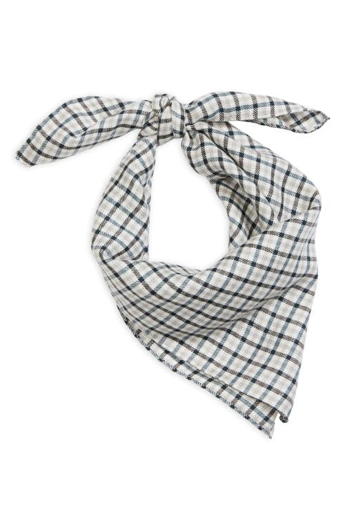 Johnstons Of Elgin Cashmere & Silk Square Scarf In Beige