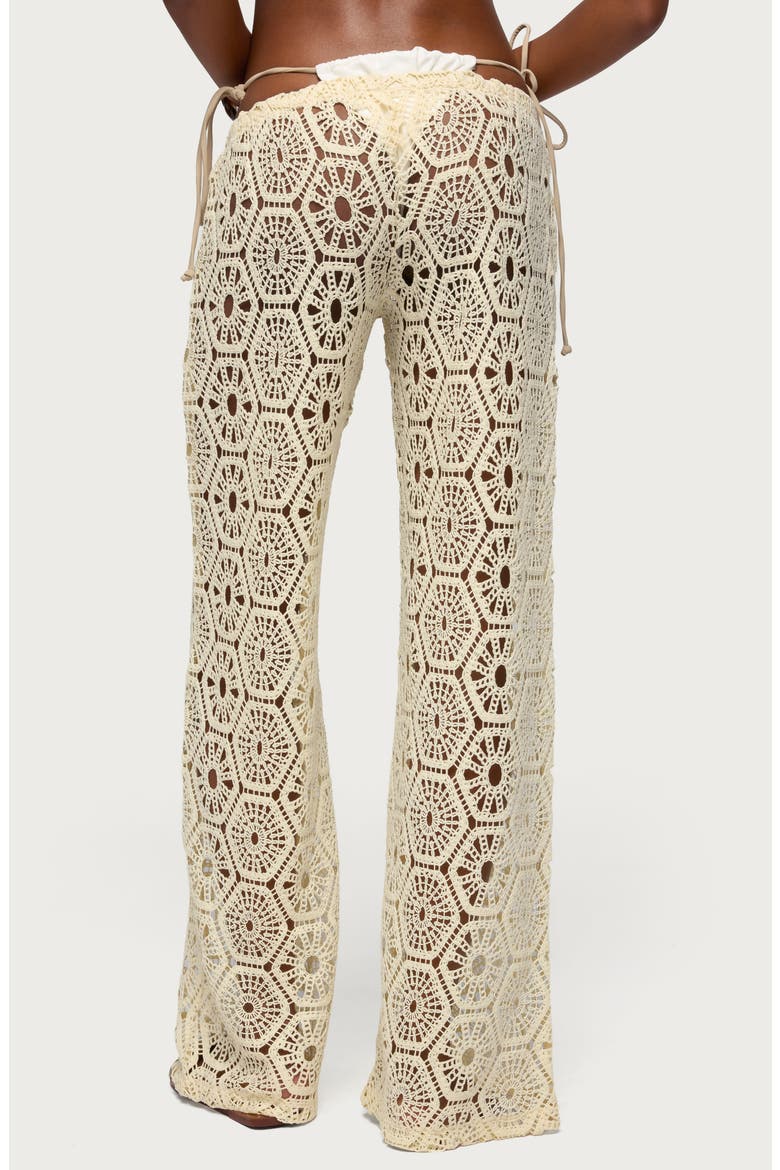 Amrita Baggy Open Stitch Pants, Alternate, color, LIGHT-YELLOW