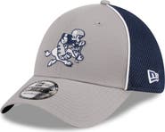 New Era Men's New Era Silver/Navy Dallas Cowboys Pipe Retro Joe 39THIRTY Flex Hat