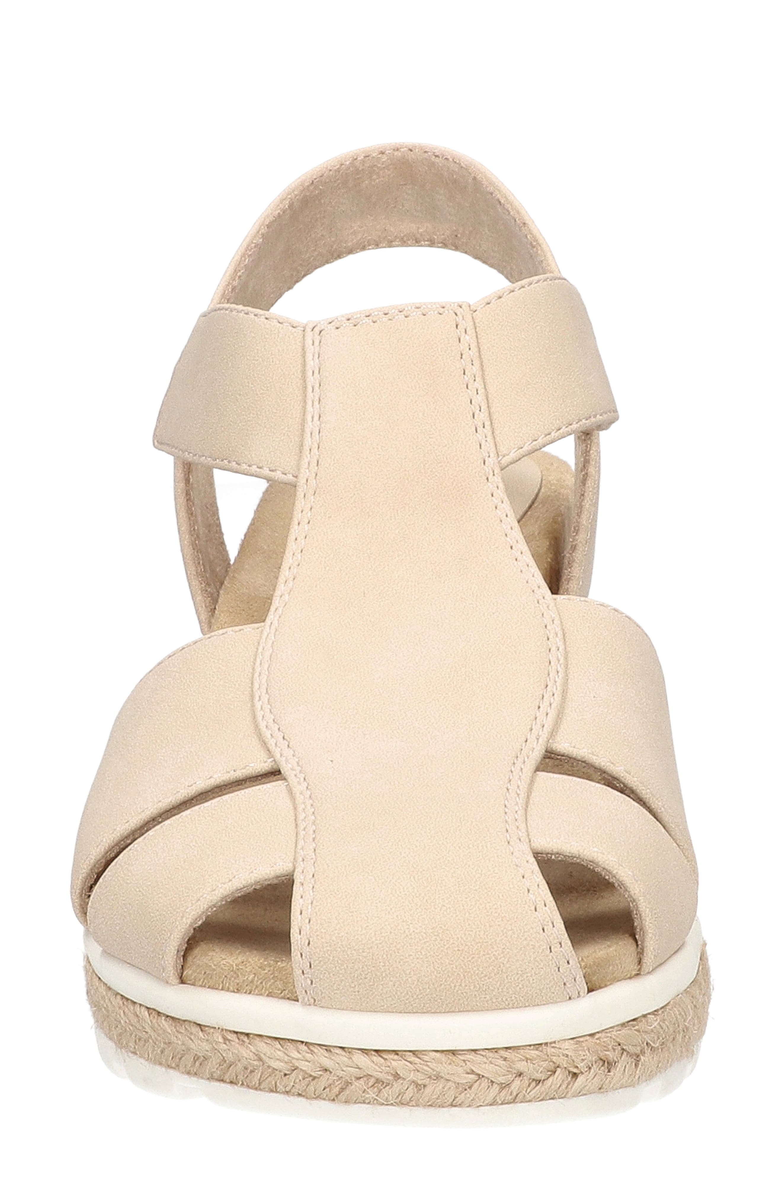 Freeport Espadrille Wedge Sandal, Alternate, color, BONE