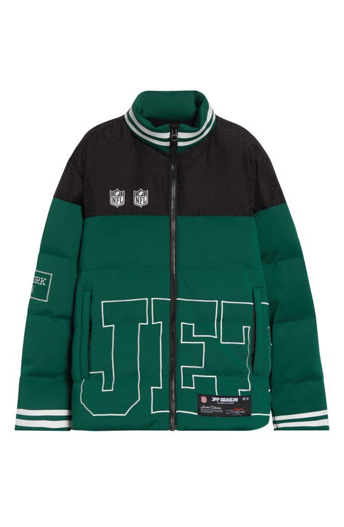 Off Season Nfl Team Water Repellent Puffer Jacket In Green