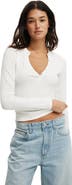 Cotton On Women
s Ryan Henley Long Sleeve