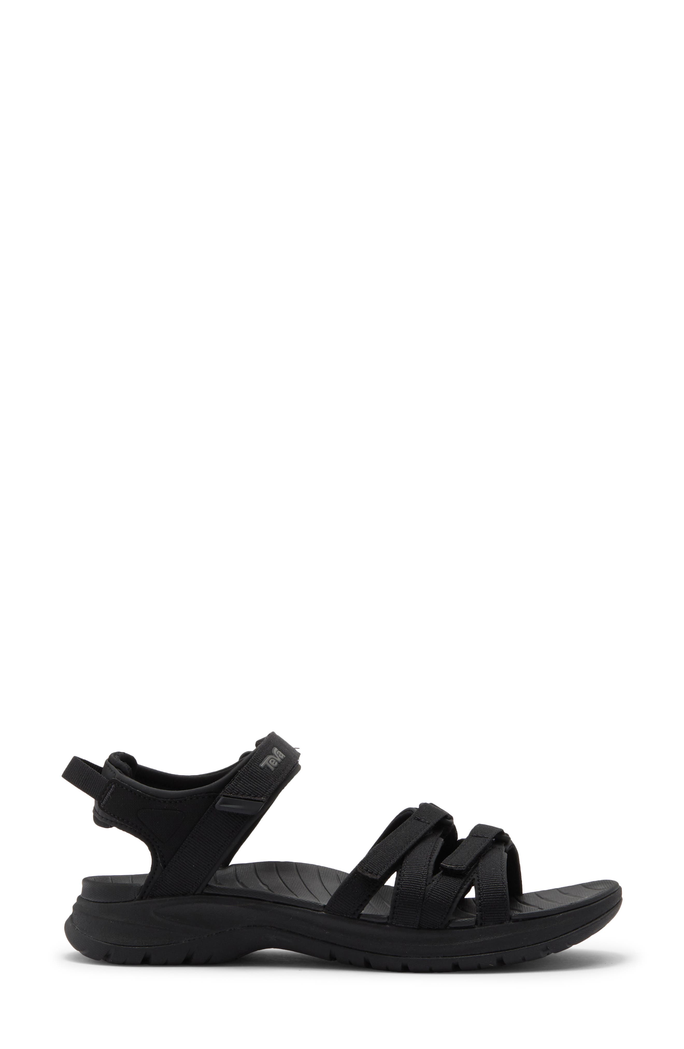 Teva Tirra Sport Hiking Sandal, Alternate, color, Black/ Black