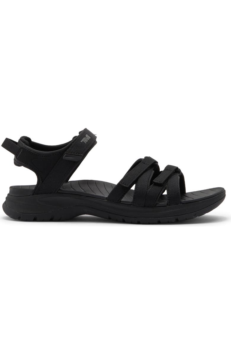 Teva Tirra Sport Hiking Sandal, Alternate, color, Black/ Black