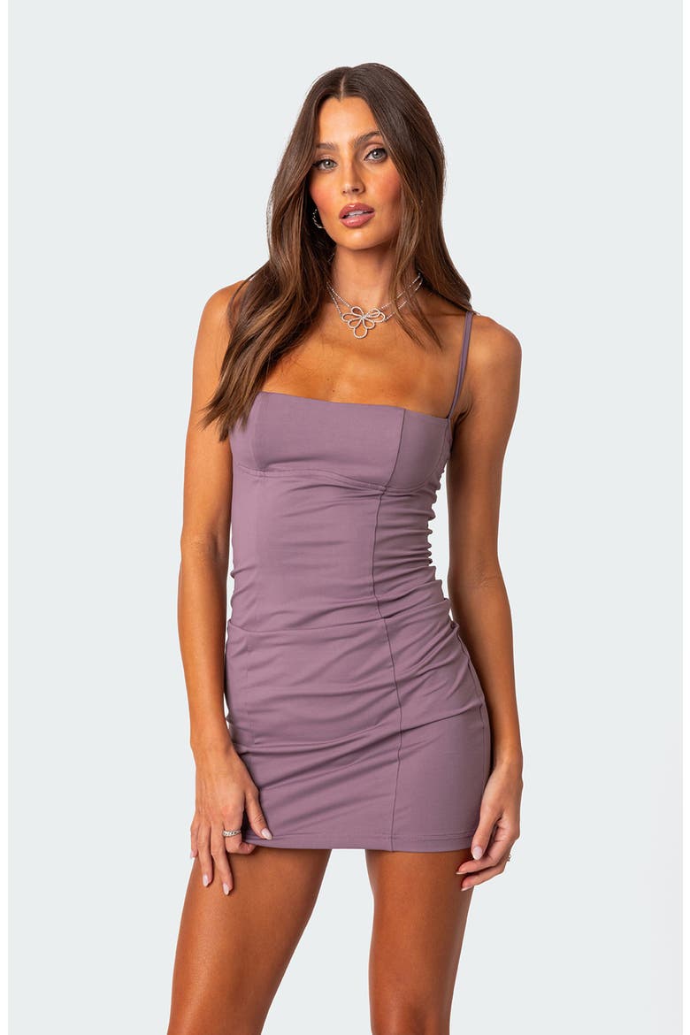 Korey Sleeveless Minidress, Alternate, color, MAUVE