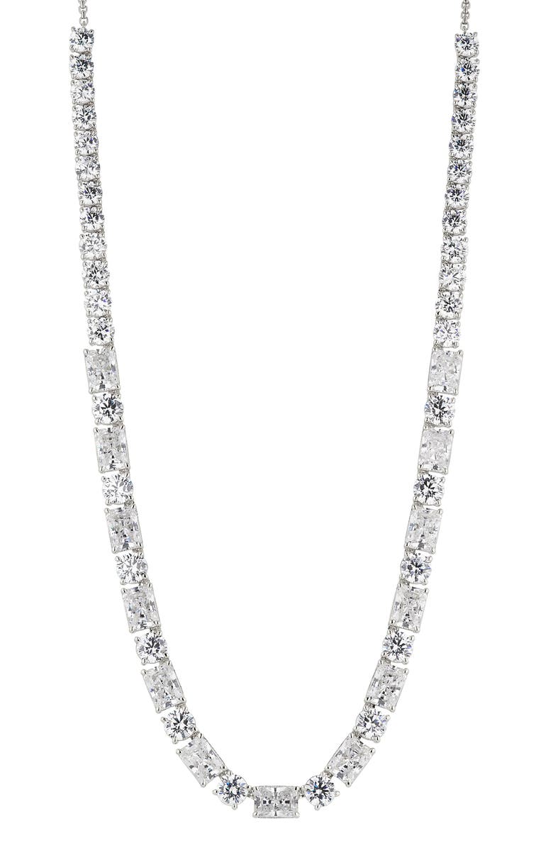 Nadri A la Carte Cubic Zirconia Collar Necklace, Main, color, 