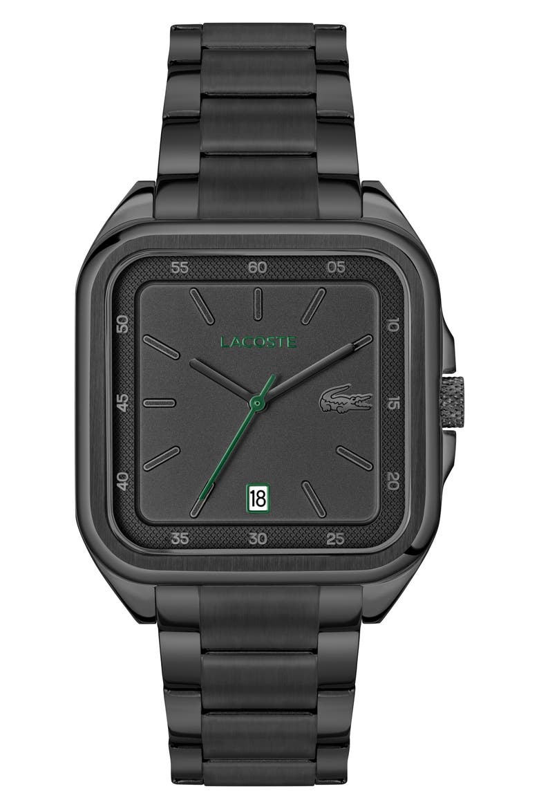 L.12.12 Up Bracelet Watch, 39mm x 32mm, Main, color, BLACK