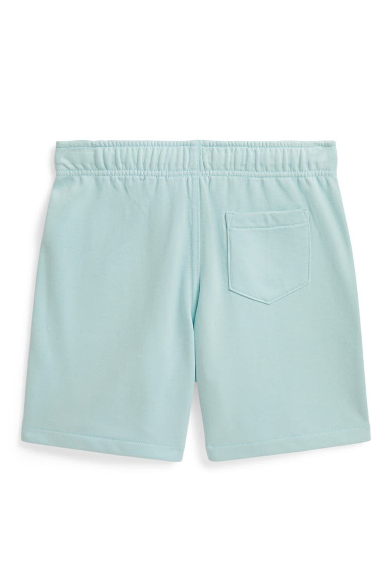 Kids' Easy French Terry Drawstring Shorts, Alternate, color, CRYSTAL BLUE