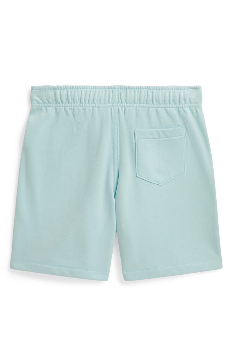 Polo Ralph Lauren Kids' Easy French Terry Drawstring Shorts, Alternate, color, Crystal Blue