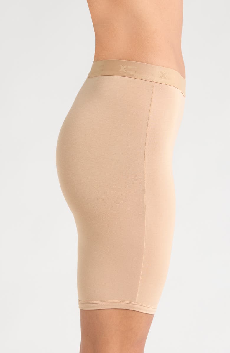 TomboyX Stretch Modal 9-Inch Boxer Briefs, Alternate, color, Chai