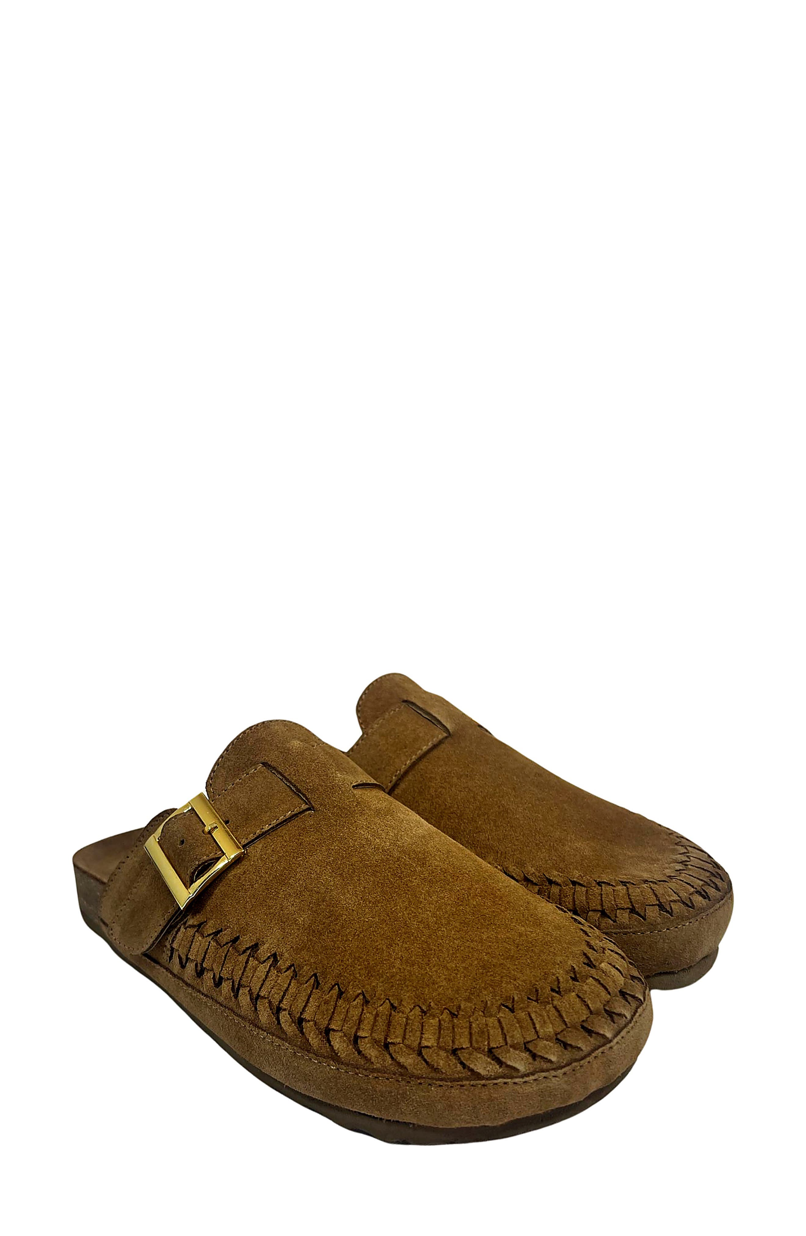 Jelavu Gina Whipstitch Clog, Alternate, color, Cognac