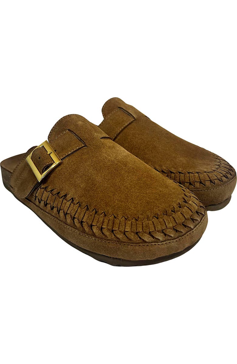 Jelavu Gina Whipstitch Clog, Alternate, color, Cognac