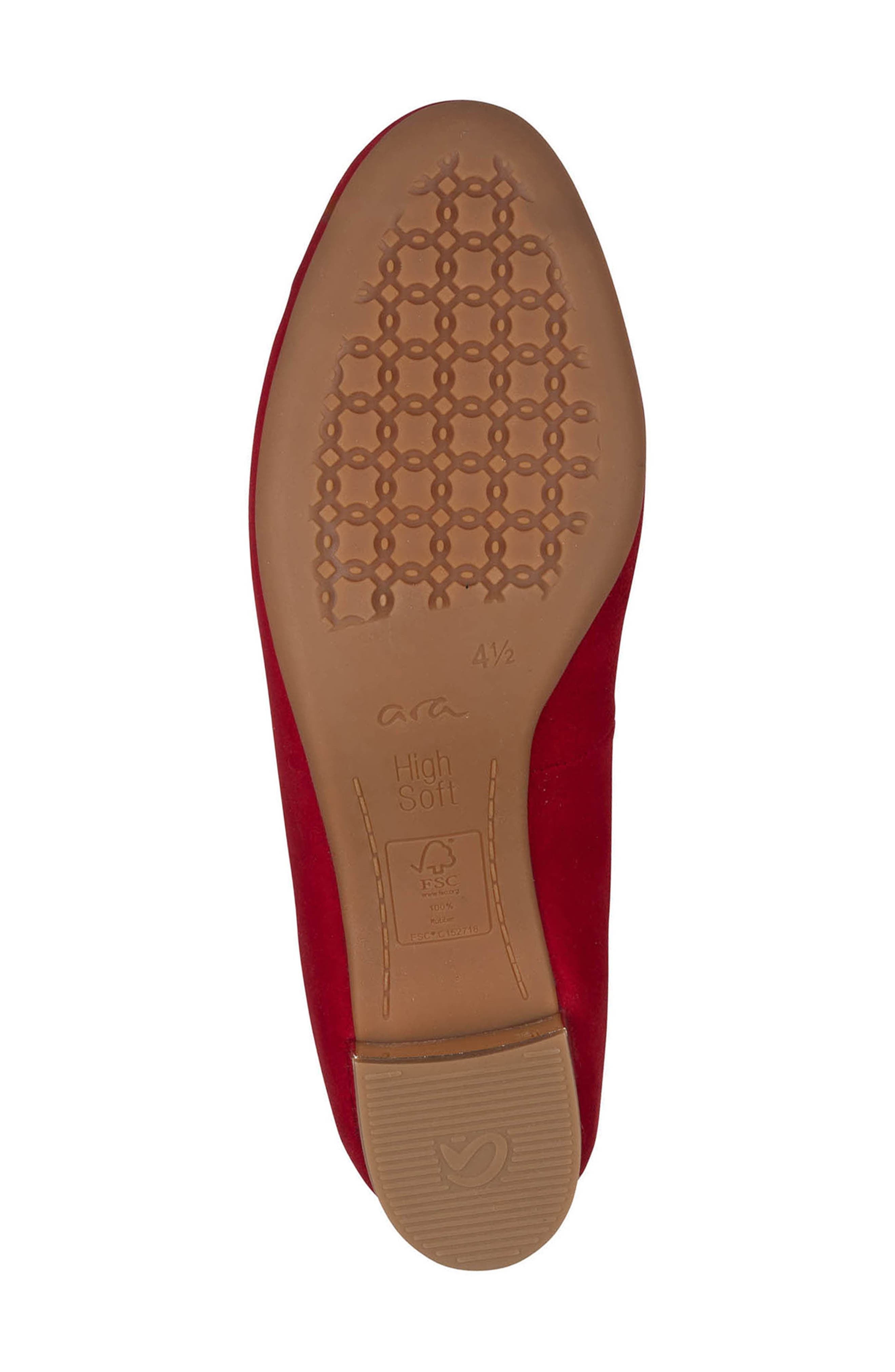ara Nyon Pump, Alternate, color, Flame Red