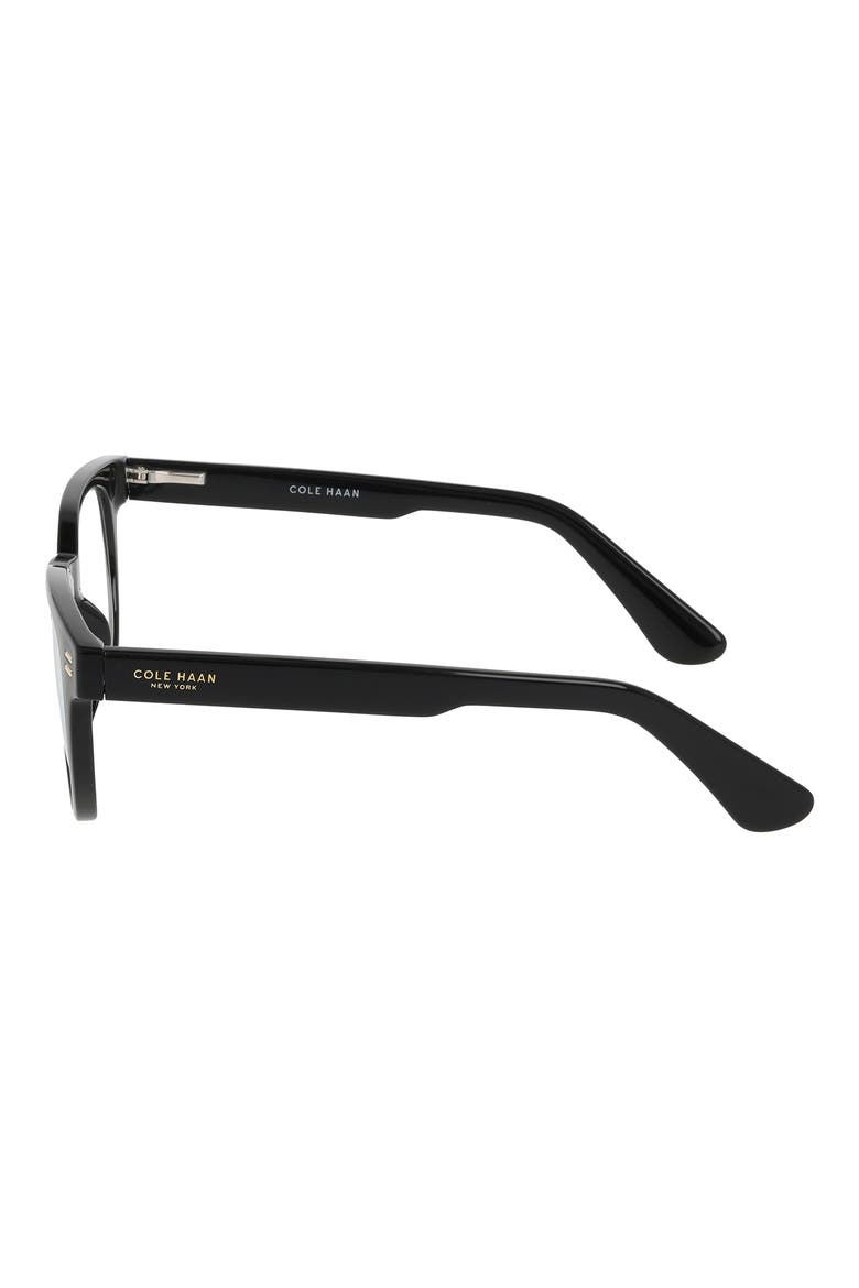 47mm Round Reading Glasses, Alternate, color, BLACK