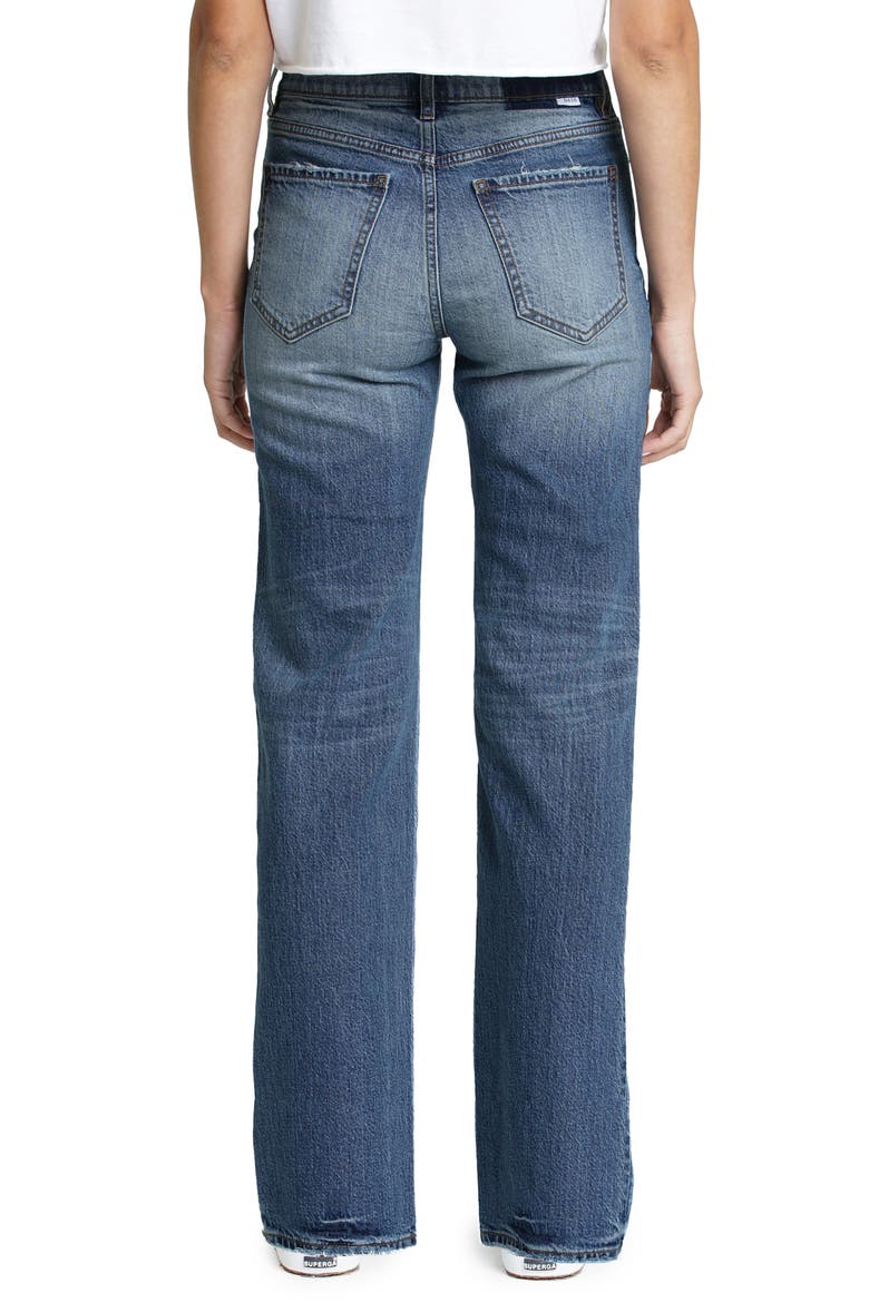 Sundaze Ripped High Waist Dad Jeans, Alternate, color, HIGH TIMES