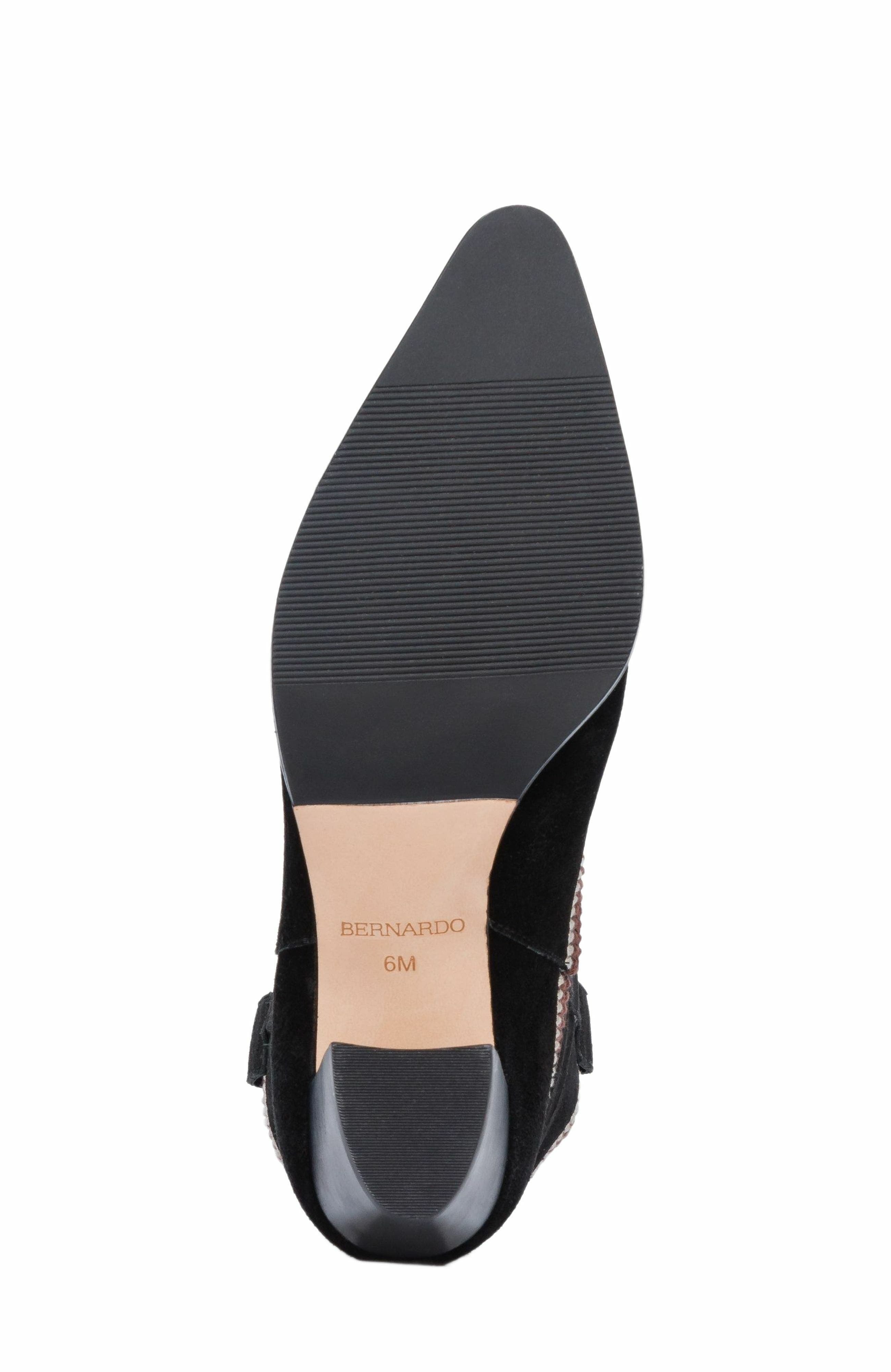 Bernardo Footwear Fremont Embroidered Western Boot, Alternate, color, 