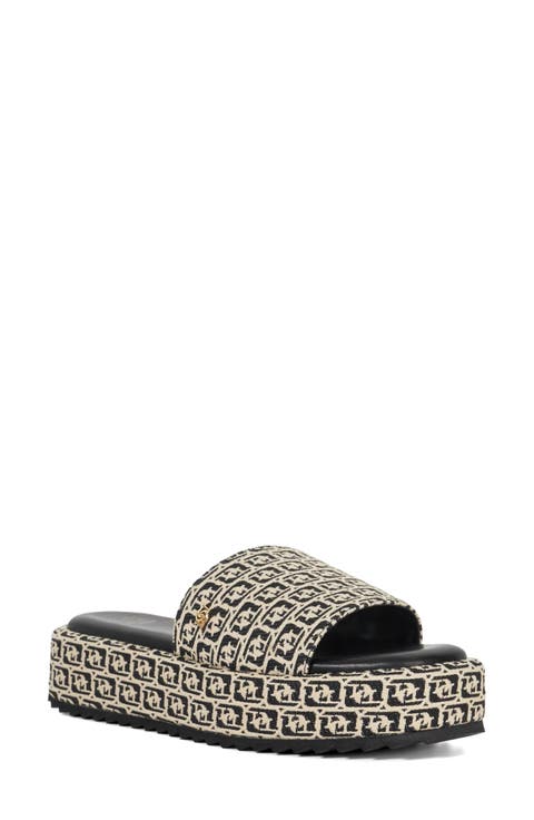 Lanie Platform Slide Sandal (Women)