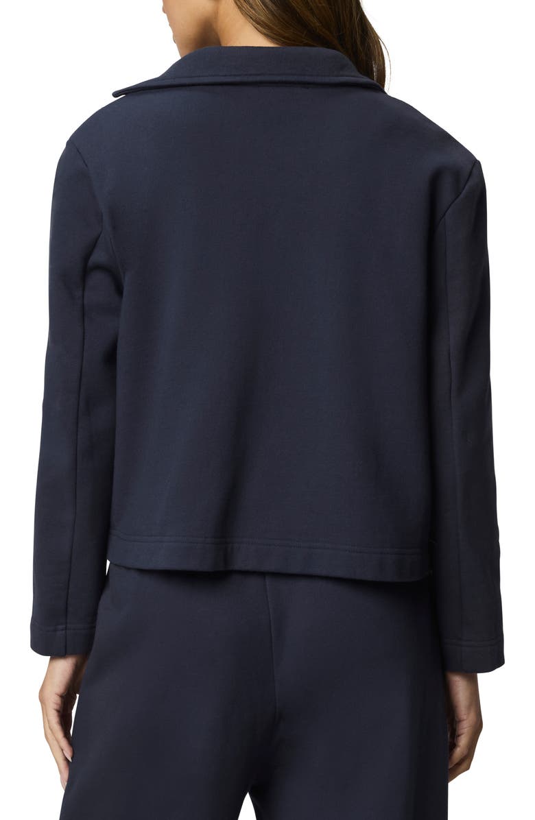 Splendid Matilda Cotton Fleece Jacket, Alternate, color, Navy Blue