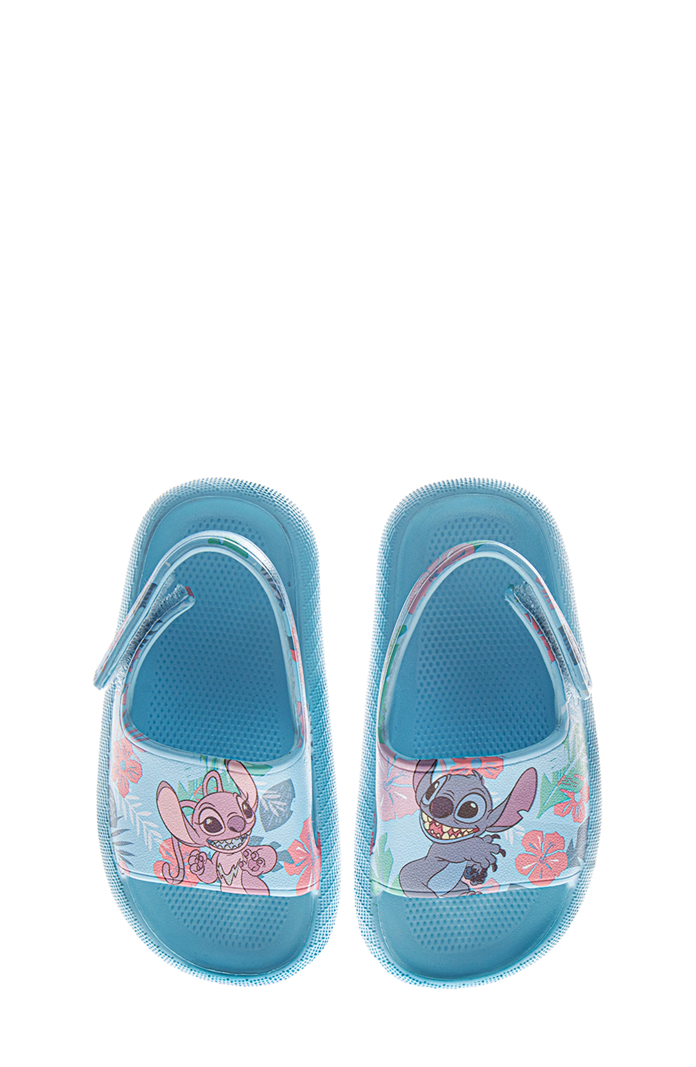 JOSMO x Disney<sup>®</sup> Kids' Lilo & Stitch Angel Mismatch Slingback Sandal, Alternate, color, 