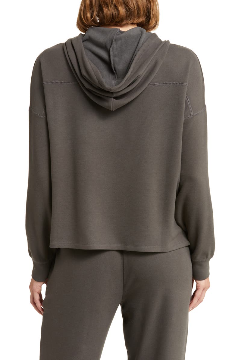 Barefoot Dreams<sup>®</sup> Butter Fleece Hoodie, Alternate, color, 