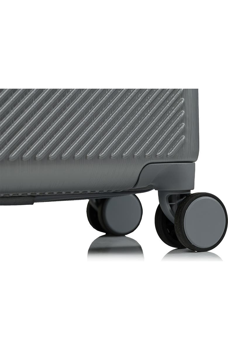 CHAMPS Iconic II 3-Piece Luggage Set, Alternate, color, Silver